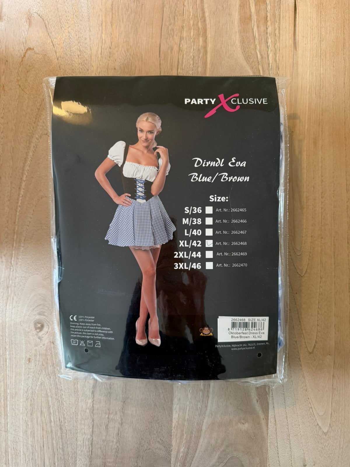 Dirndl jurk voor oktoberfest, Maat 42/44 (L), Nieuw, Ophalen of Verzenden, Overige thema's