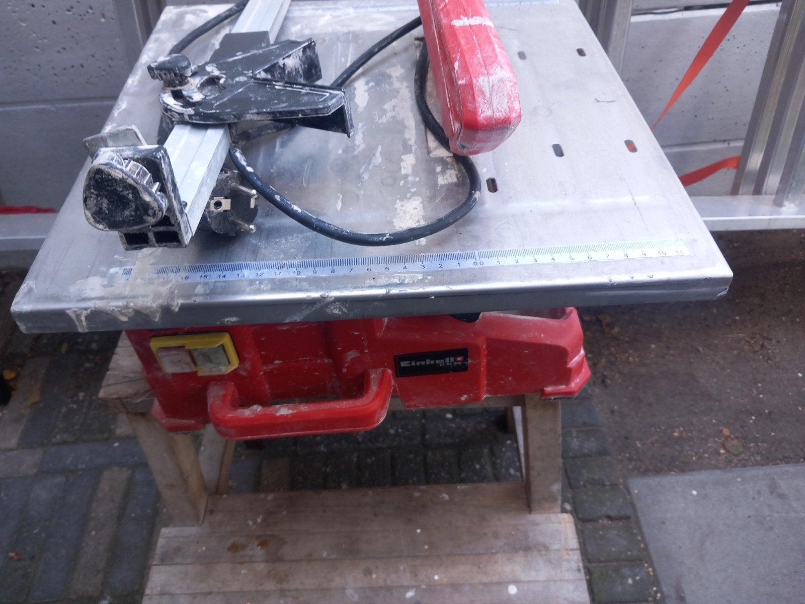 Einhell tegelslijper zaag TC-TC 800 - Gebruikt, Ophalen