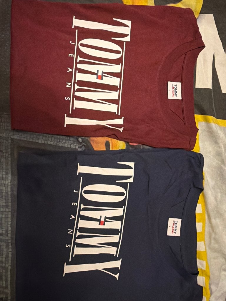 Tommy hilfinger t shirts, Ophalen, Blauw, Tommy Hilfiger, Shirt