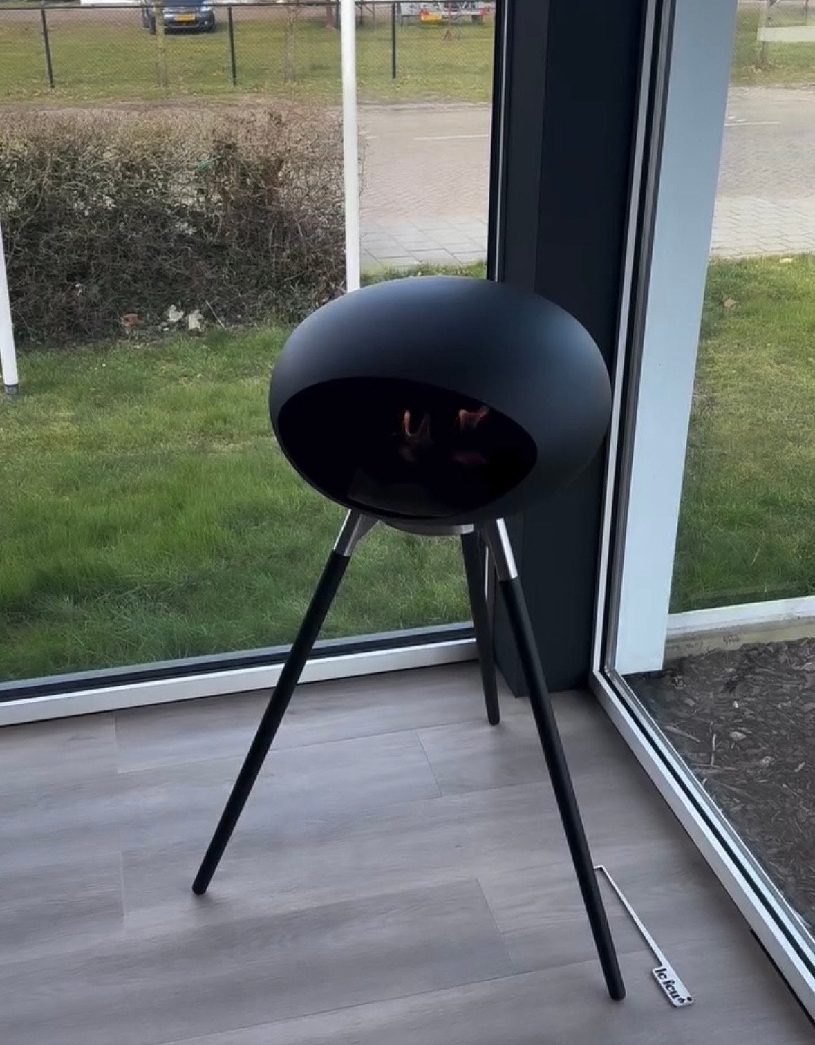 Lefeu Bio-ethanol Haard - Modern en Stijlvol, Ophalen of Verzenden, Zo goed als nieuw, Vrijstaande haard, Overige soorten