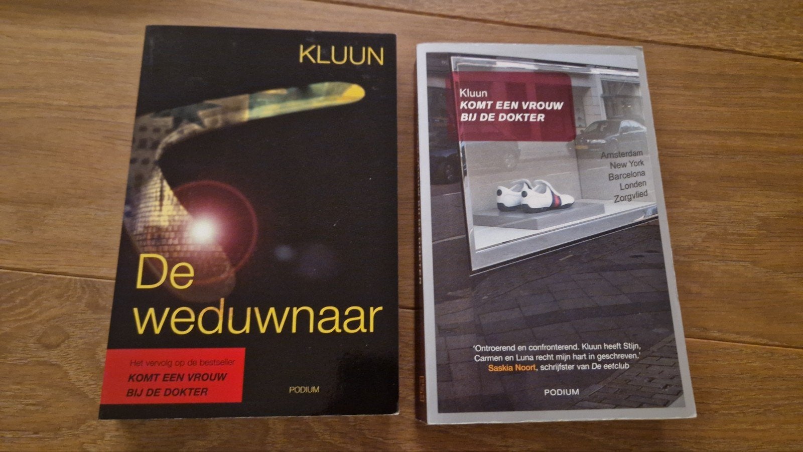 Kluun - De Weduwnaar & Komt een vrouw bij de dokter, Ophalen of Verzenden, Gelezen, Kluun, Nederland