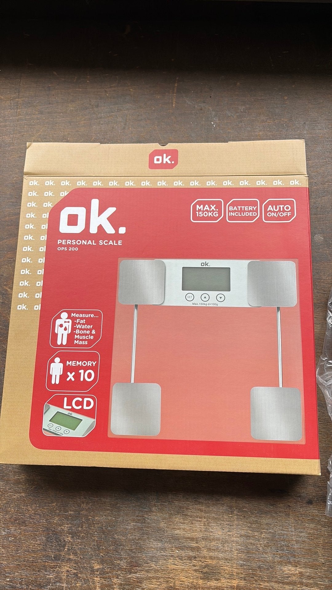 Glazen Personen weegschaal, Ophalen, Nieuw