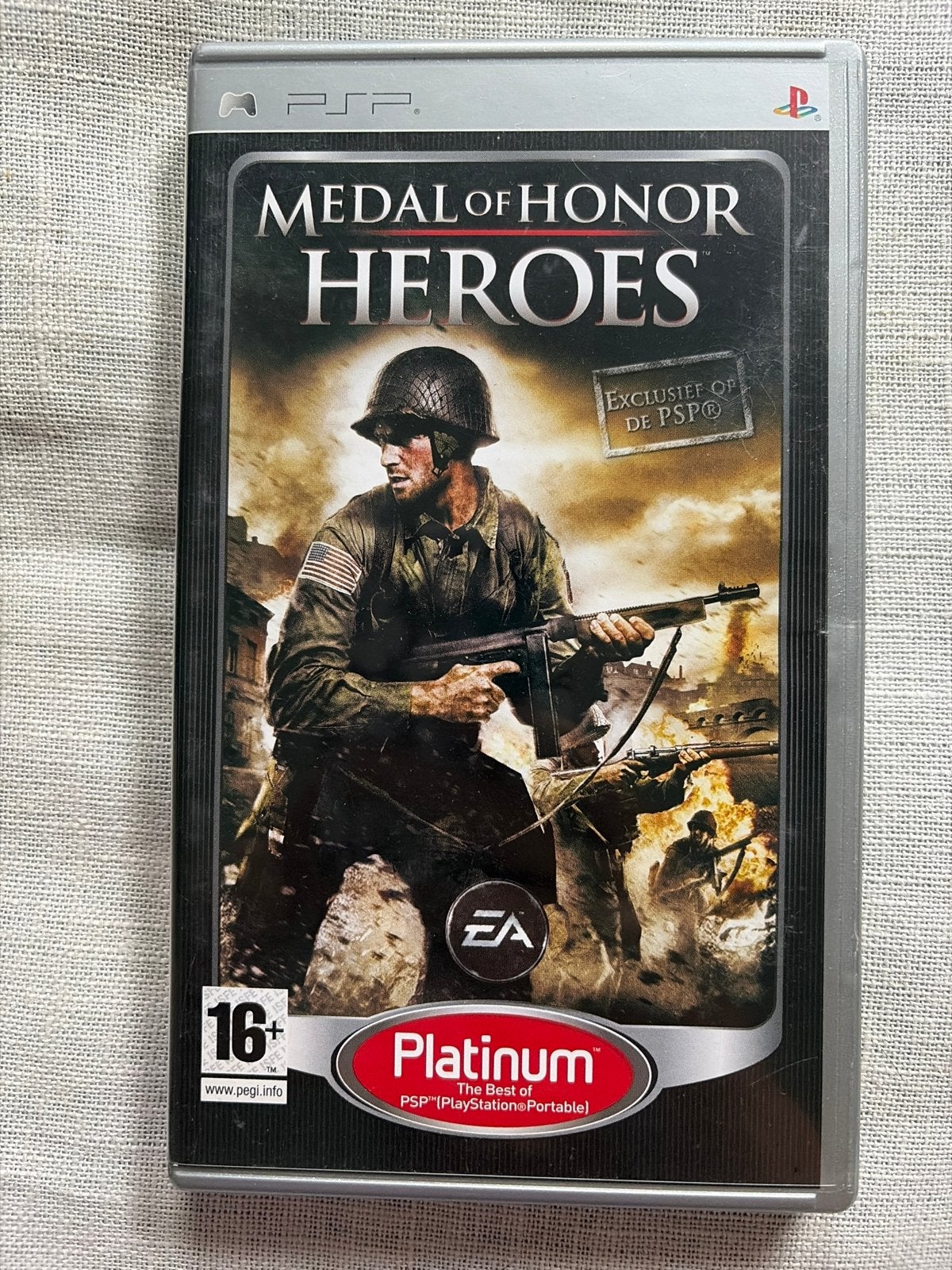 Medal of Honor Heroes PSP Platinum - Actiegame, Spelcomputers en Games, Online, Gebruikt, Shooter, Ophalen of Verzenden