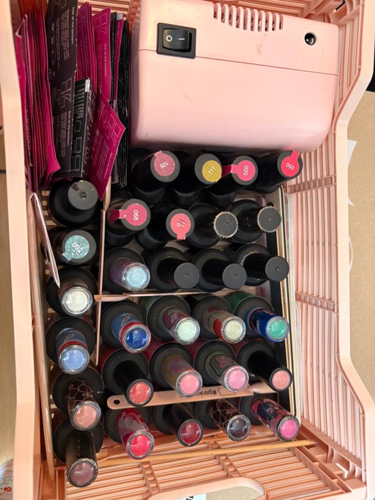 Pink gellac, Ophalen of Verzenden, Zo goed als nieuw, Roze, Handen en Nagels