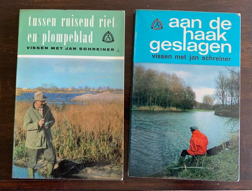 Hengelsport visboeken jan schreiner vissen sportvissen vis, Watersport en Boten, Hengelsport | Algemeen, Ophalen of Verzenden