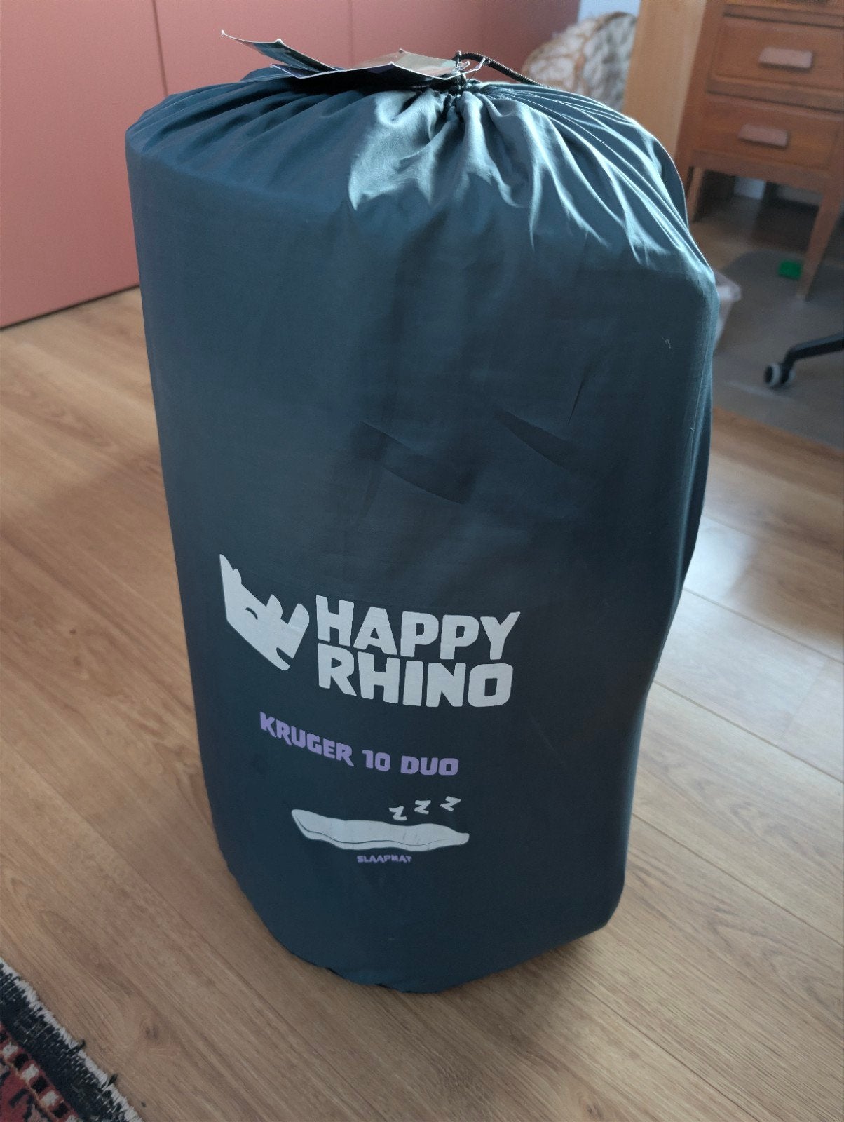 Happy Rhino Kruger 10 Duo Slaapmat (lek), Ophalen, Zo goed als nieuw, 2-persoons