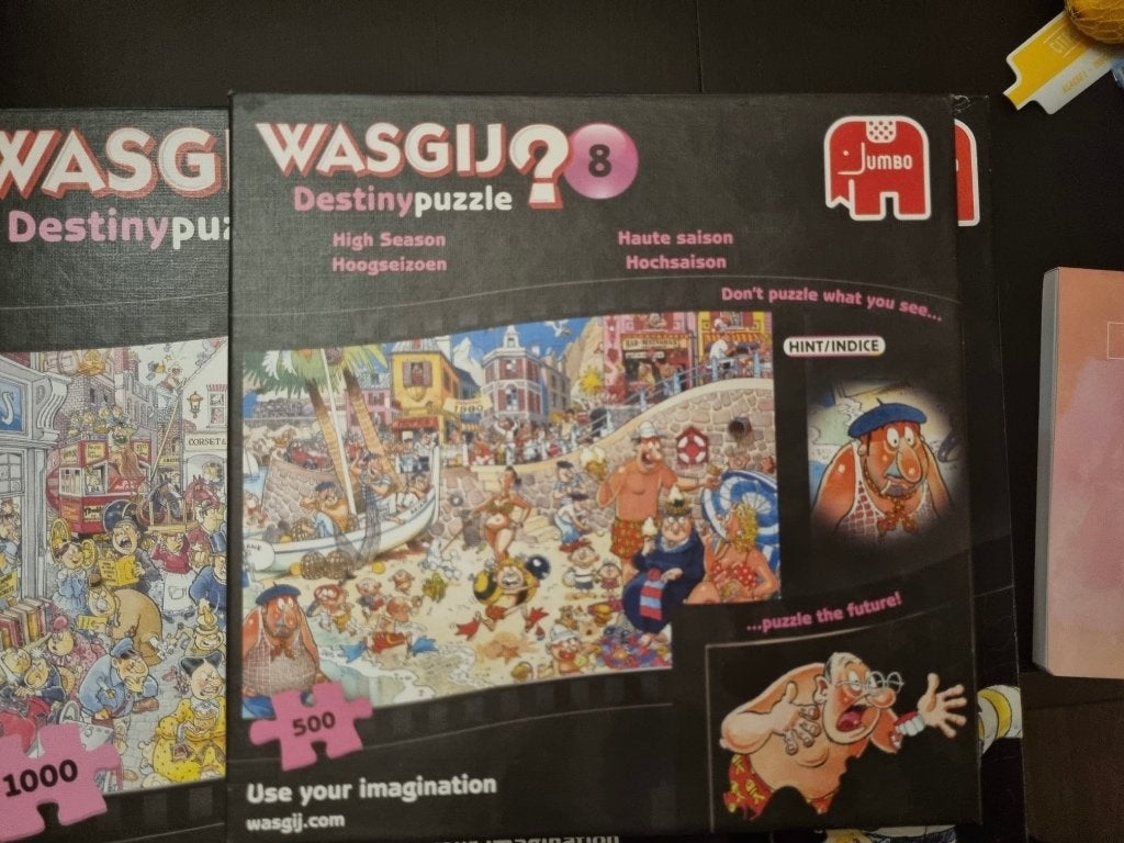 Puzzel WasGij 8 “Destiny puzzle”, Hobby en Vrije tijd, Denksport en Puzzels, Ophalen, 500 t/m 1500 stukjes, Zo goed als nieuw