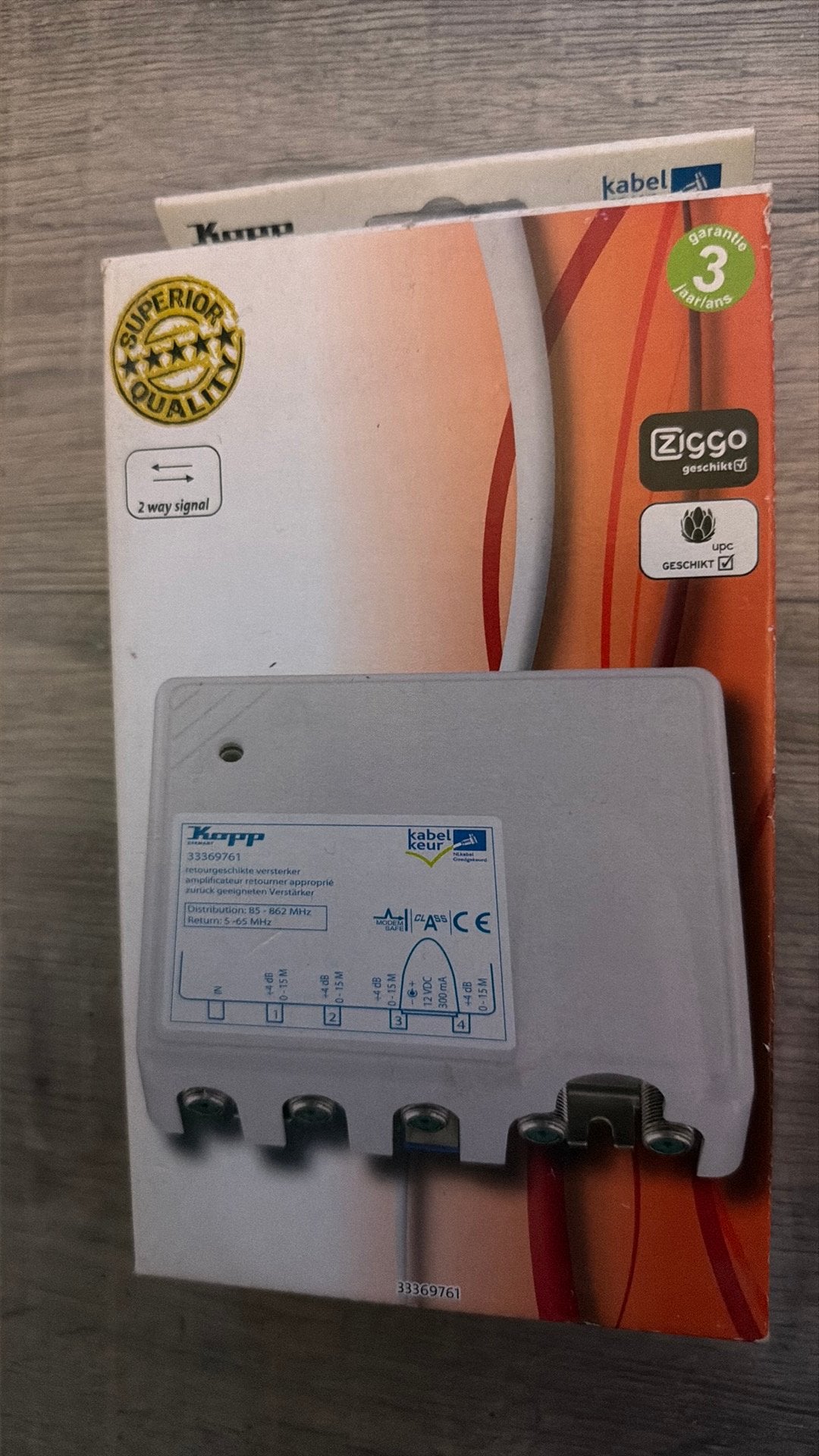 Ziggo signaal versterker/splitter, Ophalen of Verzenden, Overige merken