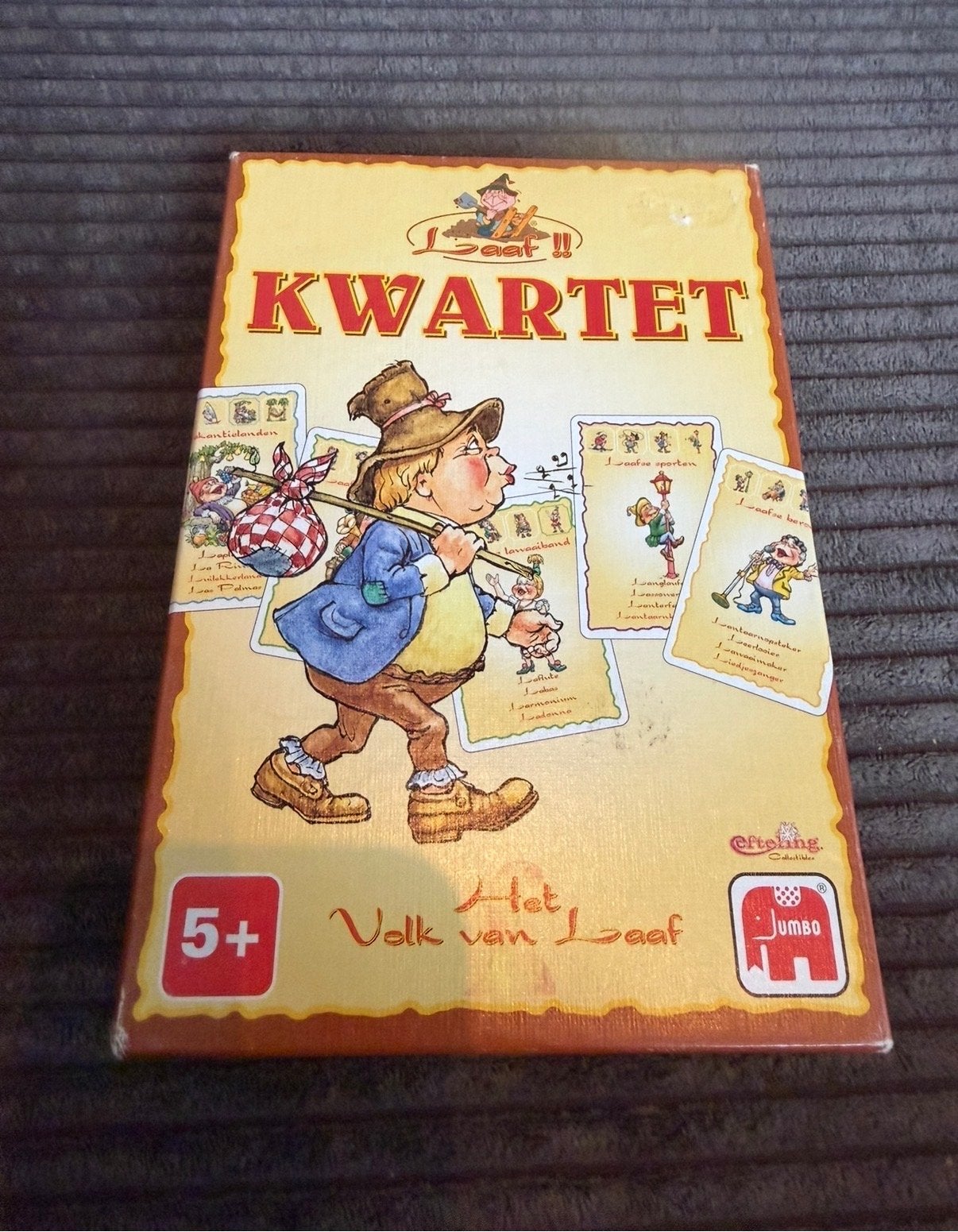Kwartet Het Volk van Laaf Efteling Jumbo, Drie of vier spelers, Ophalen of Verzenden, Zo goed als nieuw