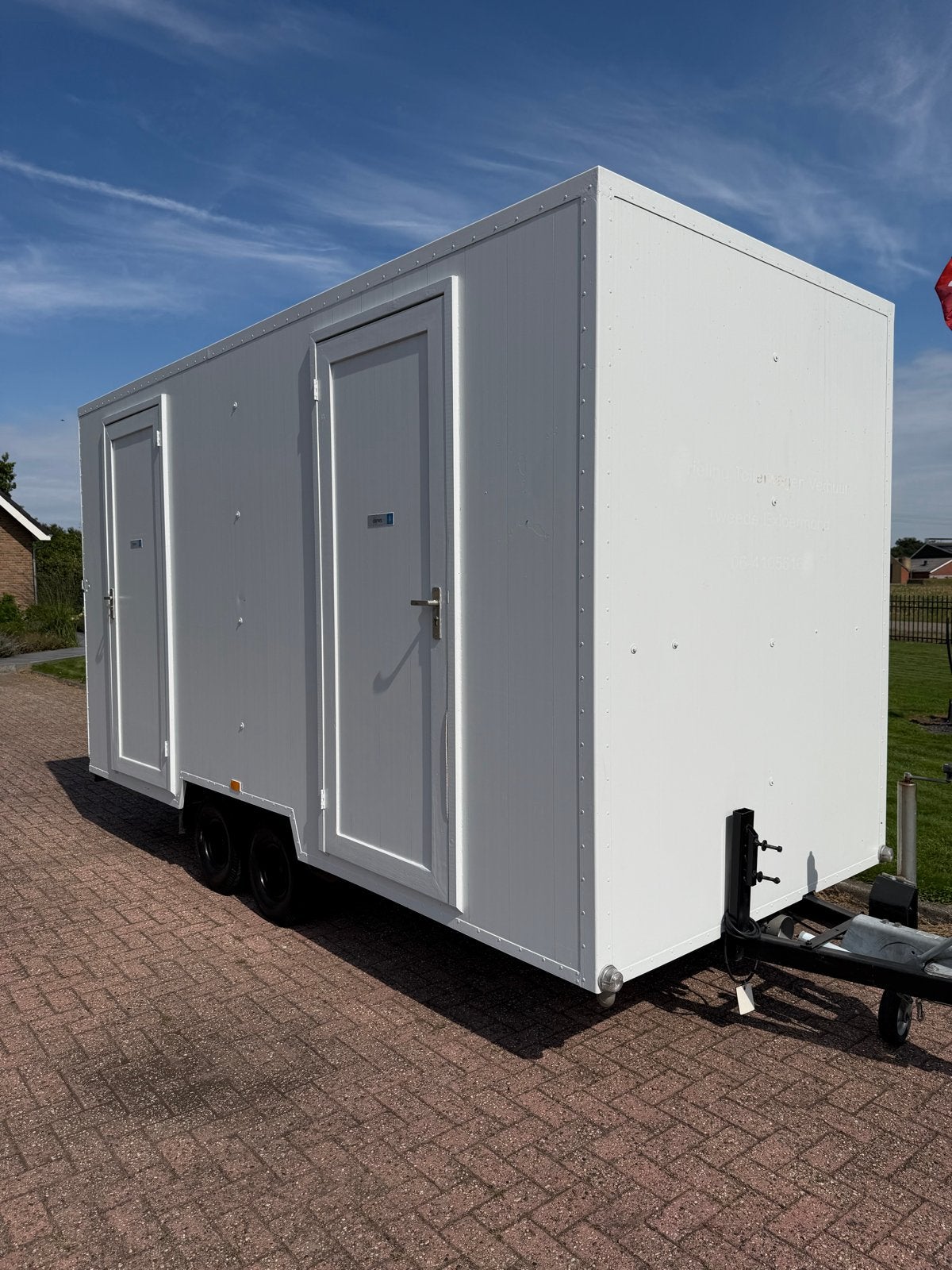 Toiletwagen 2-1-2 – direct beschikbaar!, Ophalen of Verzenden