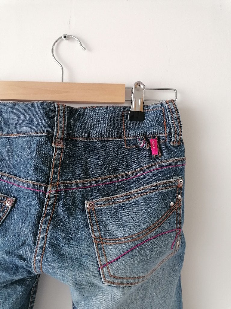 MEXX blauwe korte spijkerbroek short, maat 140, Gebruikt, Meisje, Ophalen of Verzenden, Mexx