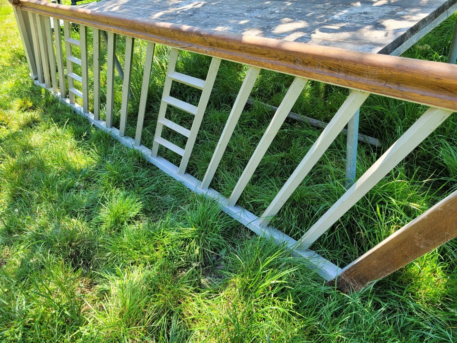 Oude TRAPLEUNING / Ballustrade / Leuning, Ophalen, Gebruikt, 2 tot 4 meter