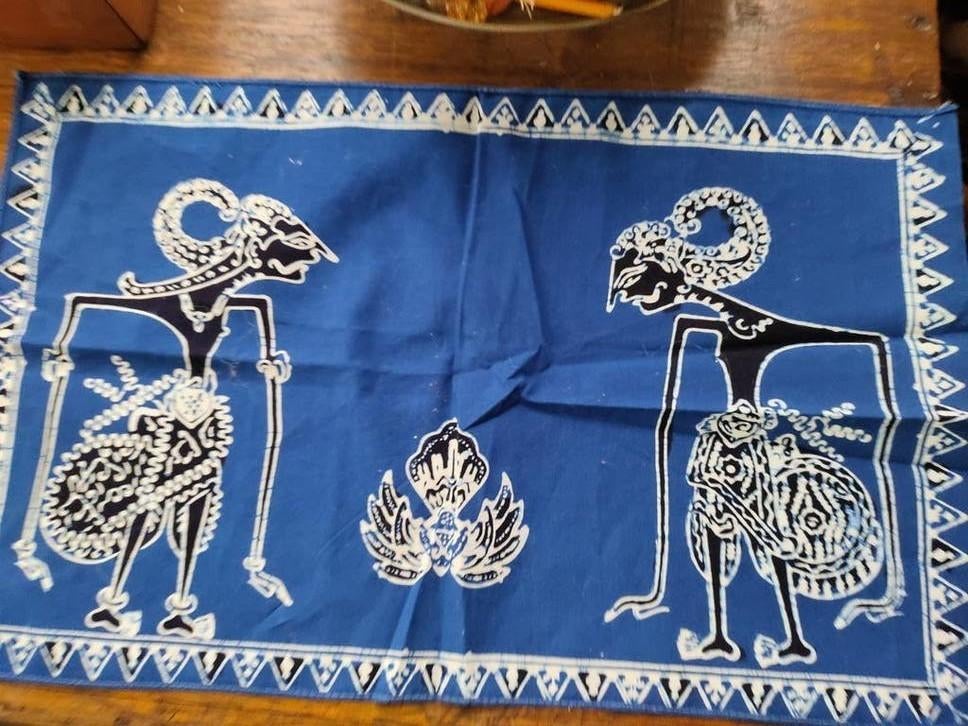 Batik kleedjes uit Indonesië pst, Antiek en Kunst, Antiek | Kleden en Textiel, Ophalen of Verzenden