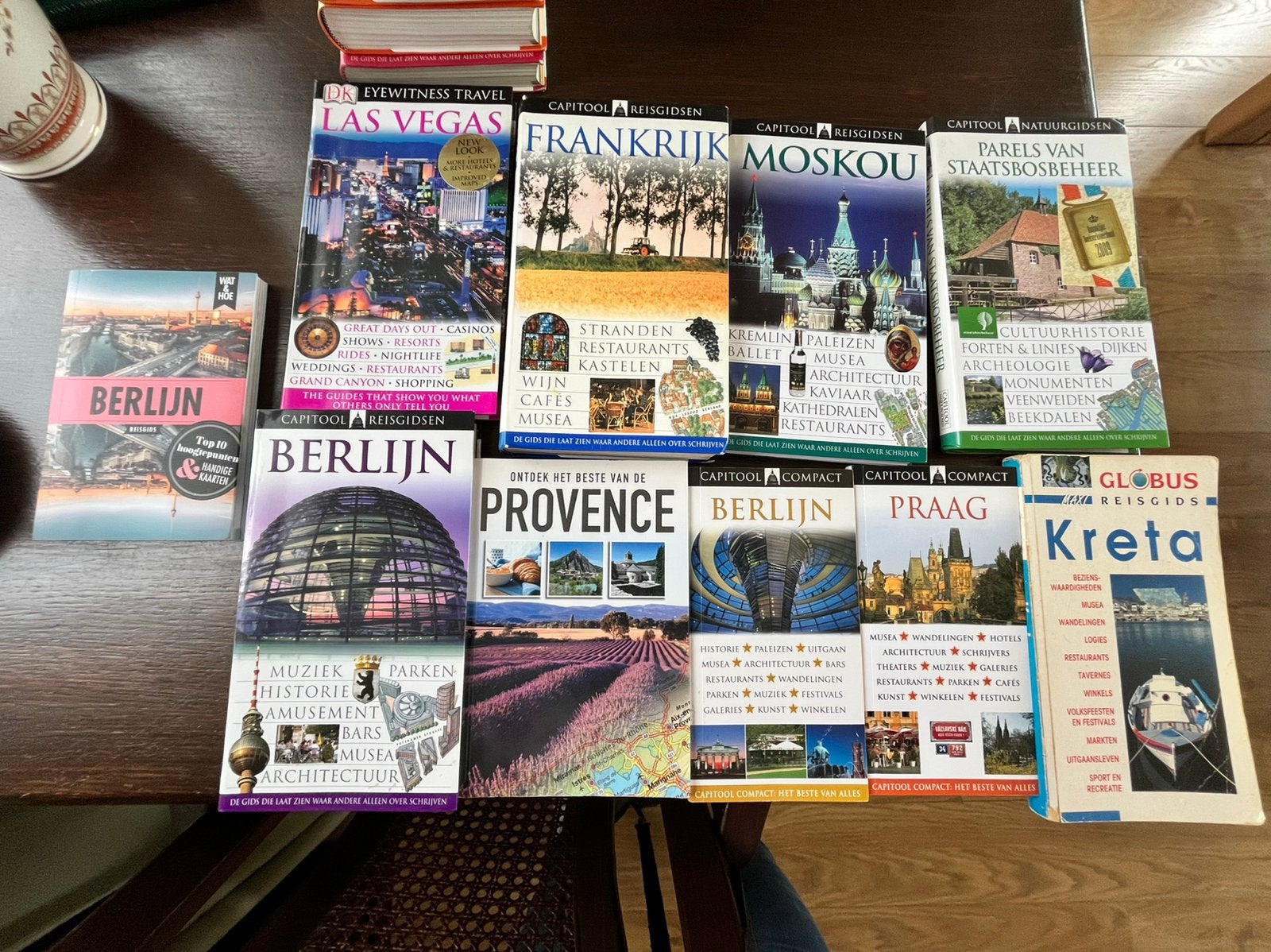 Diverse reisgidsen: Capitool, Globus, Eyewitness Travel, Gelezen, Capitool, Europa, Ophalen of Verzenden