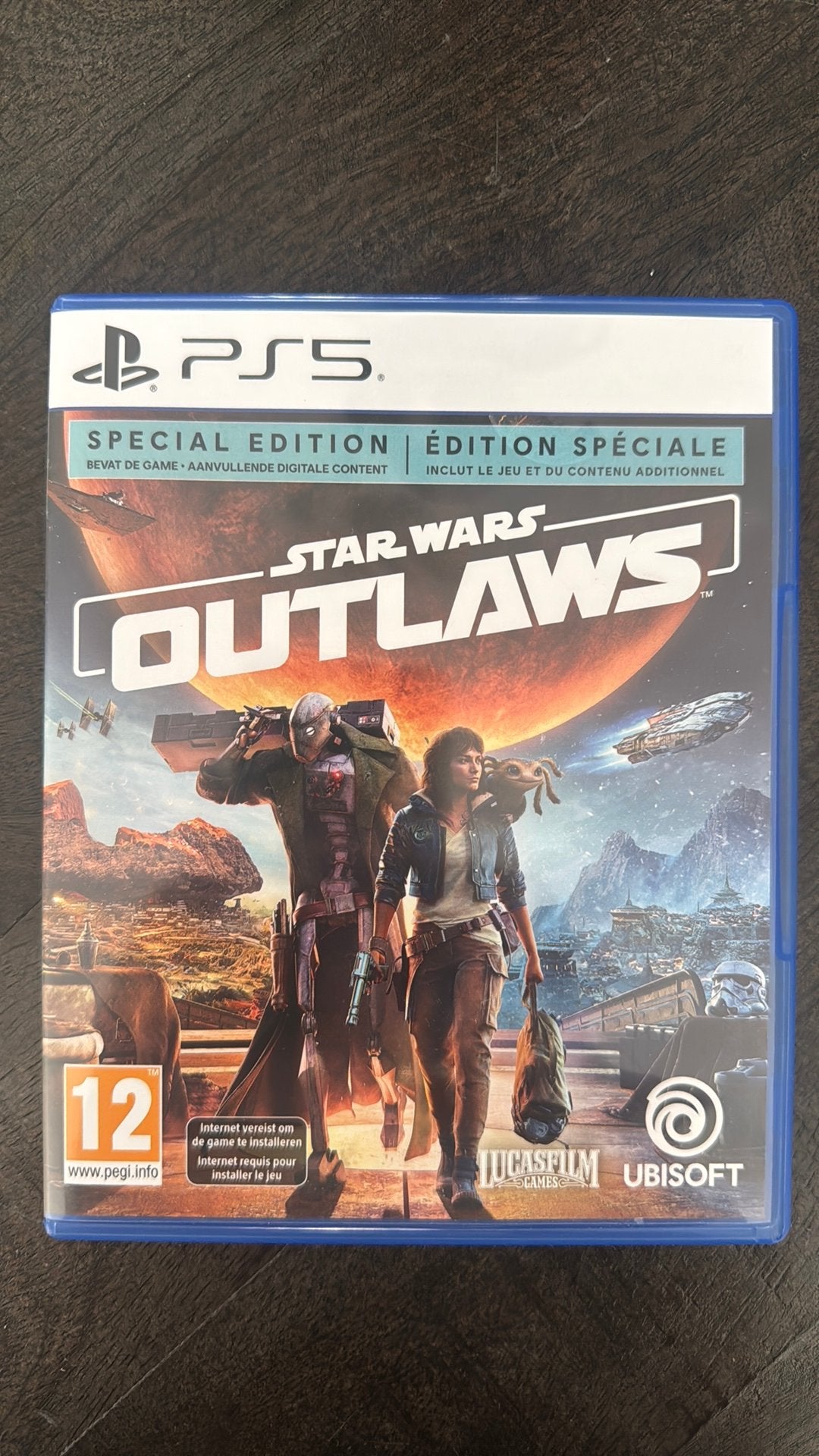 Star Wars Outlaws PS5, Spelcomputers en Games, Ophalen of Verzenden, Zo goed als nieuw