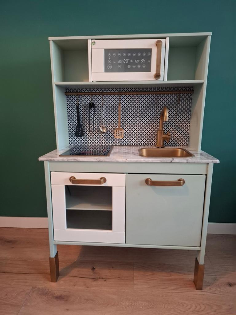 Gepimpte IKEA Speelkeuken met veel accessoires, Ophalen, Gebruikt, Hout, Speelkeuken