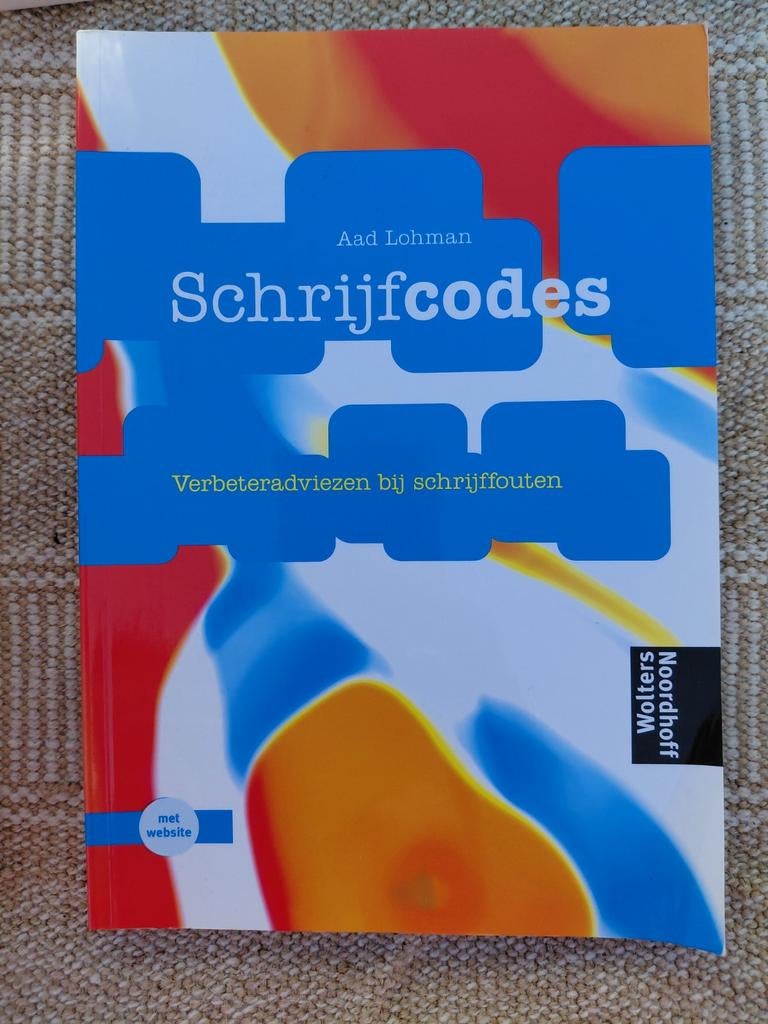 Schrijfcodes- Verbeteradviezen bij schrijffouten, Gelezen, Aad Lohman, Alpha, HBO