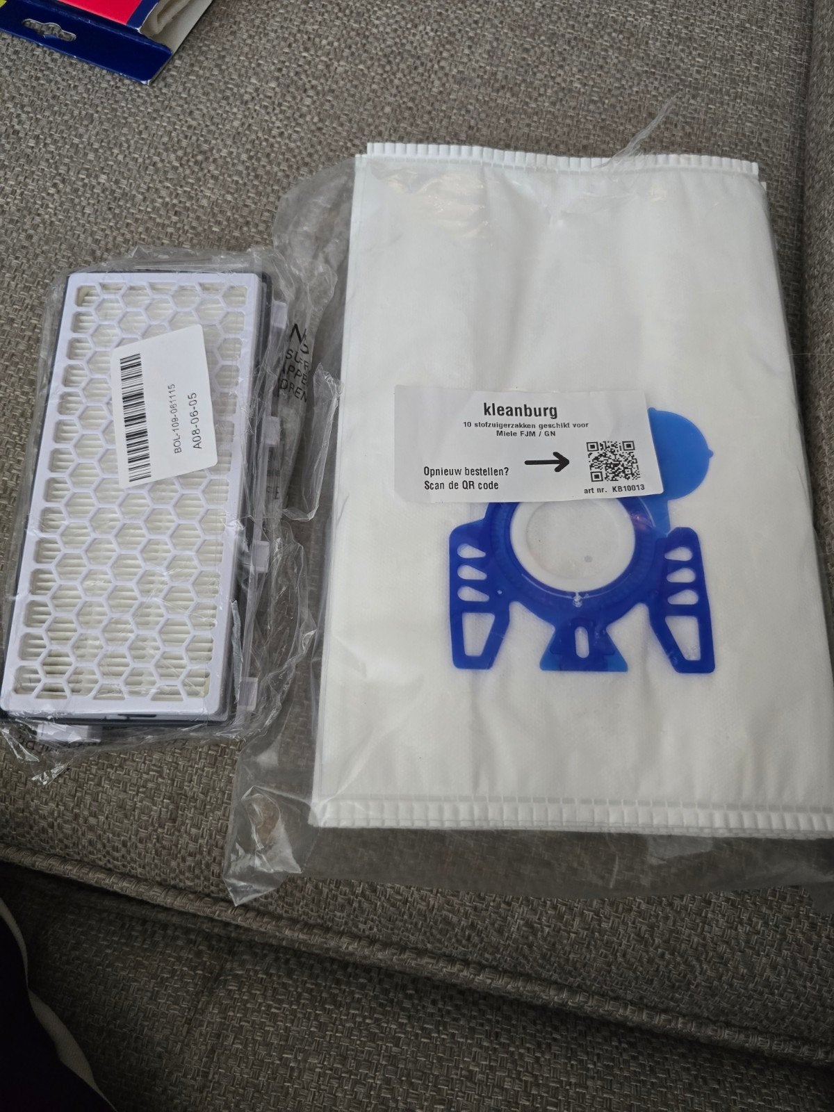 Stofzuigerzakken en filters voor miele stofzuiger, Stofzak, Inclusief accessoires, Overige typen, Nieuw
