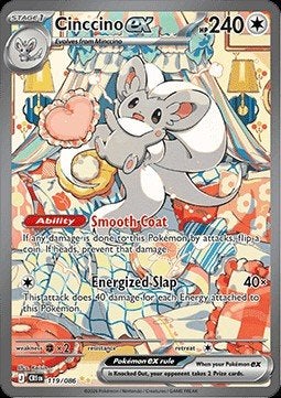 CINCCINO EX 119/086 - CHAOS RISING, Ophalen of Verzenden, Nieuw, Losse kaart, Foil
