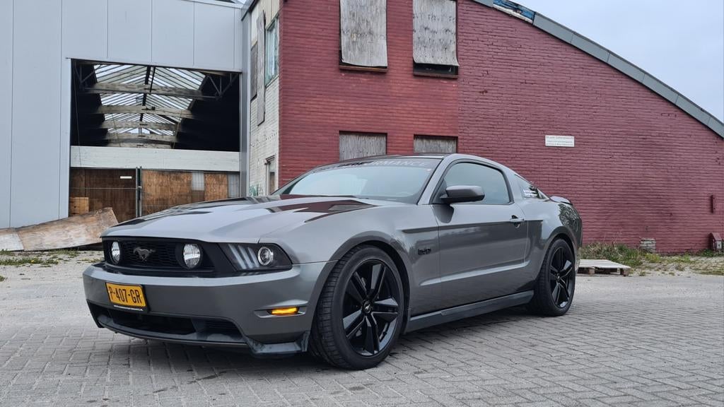 Ford Mustang GT 5.0 Coyote Automaat nieuwe APK 2012 Borla, Auto's, Automaat, Leder, Particulier, Mustang