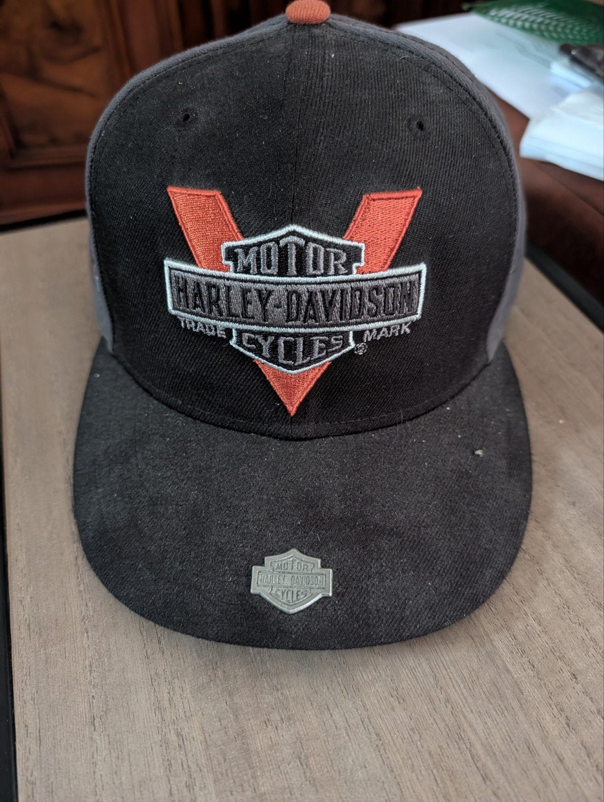 2 Harley Davidson petten - Zo goed als nieuw, Harley Davidson, One size fits all, Ophalen of Verzenden, Pet