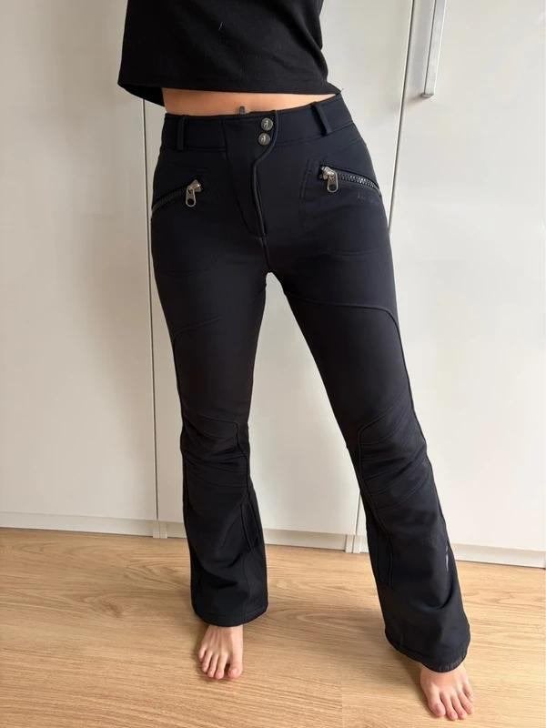 Toni Sailer luxe skibroek donkerblauw maat 36 / S, Broek, Ophalen of Verzenden, Zo goed als nieuw, Maat 36 (S)