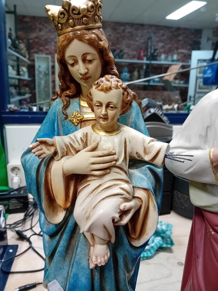 Beelden van Jezus en Maria met kind, Ophalen of Verzenden