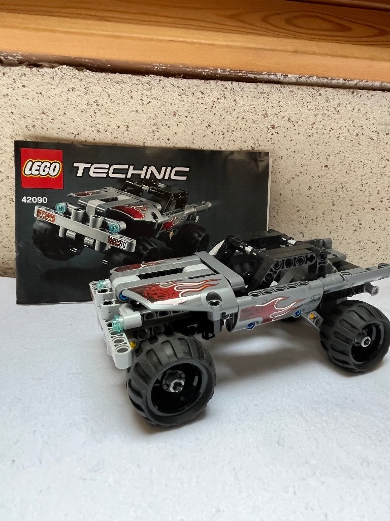 Lego Technic 42090 vluchtwagen, Lego, Ophalen of Verzenden, Zo goed als nieuw, Technic