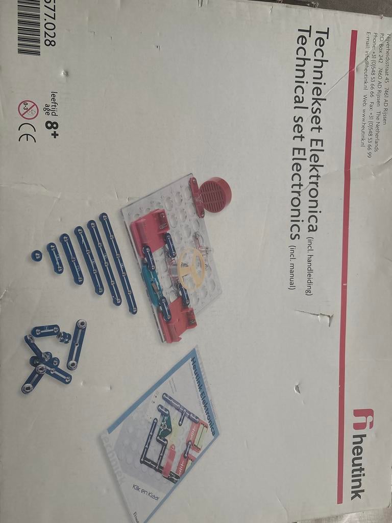 Heutink Techniekset Elektronica (incl. handleiding), Ophalen of Verzenden, Zo goed als nieuw, Elektronica, Met licht