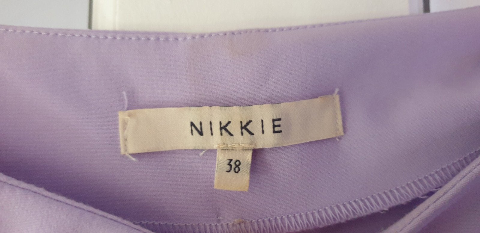 Zomerjurk(Nikkie), Paars, Zo goed als nieuw, Nikkie, Boven de knie