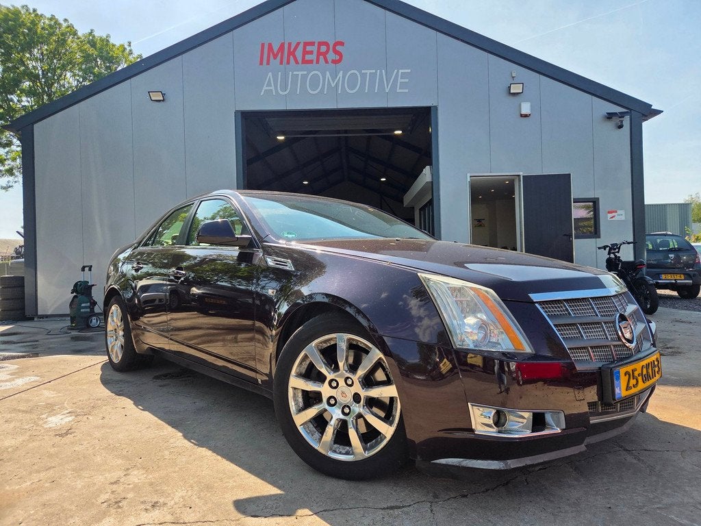 Cadillac CTS 3.6 V6 Sport Luxury, Auto's, Cadillac, Achterwielaandrijving, Gebruikt, Zwart, Sedan