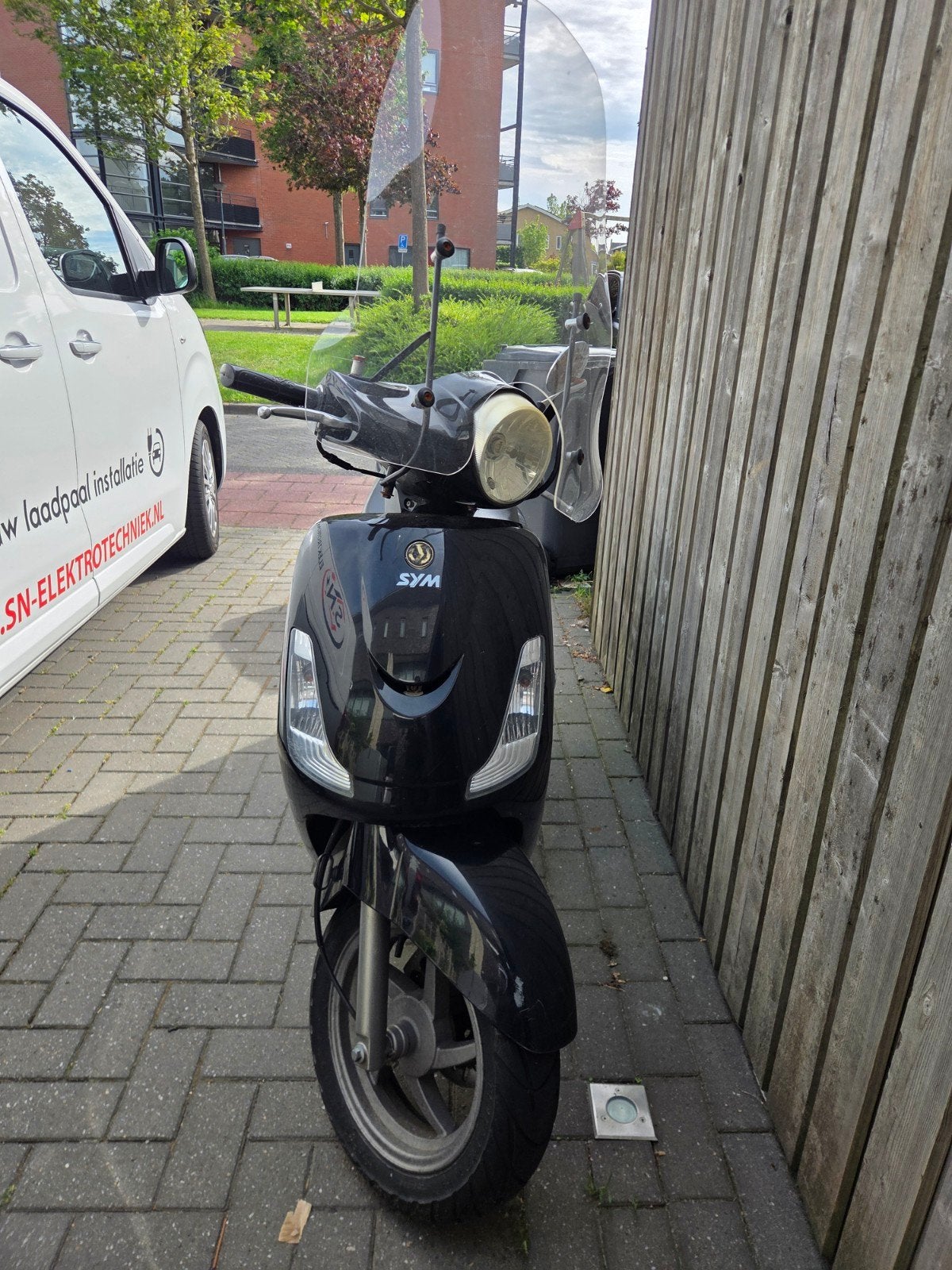 Sym Fiddle 2 - 7000KM - Nieuw windscherm - Afdekhoes, Ophalen, Gebruikt, Fiddle
