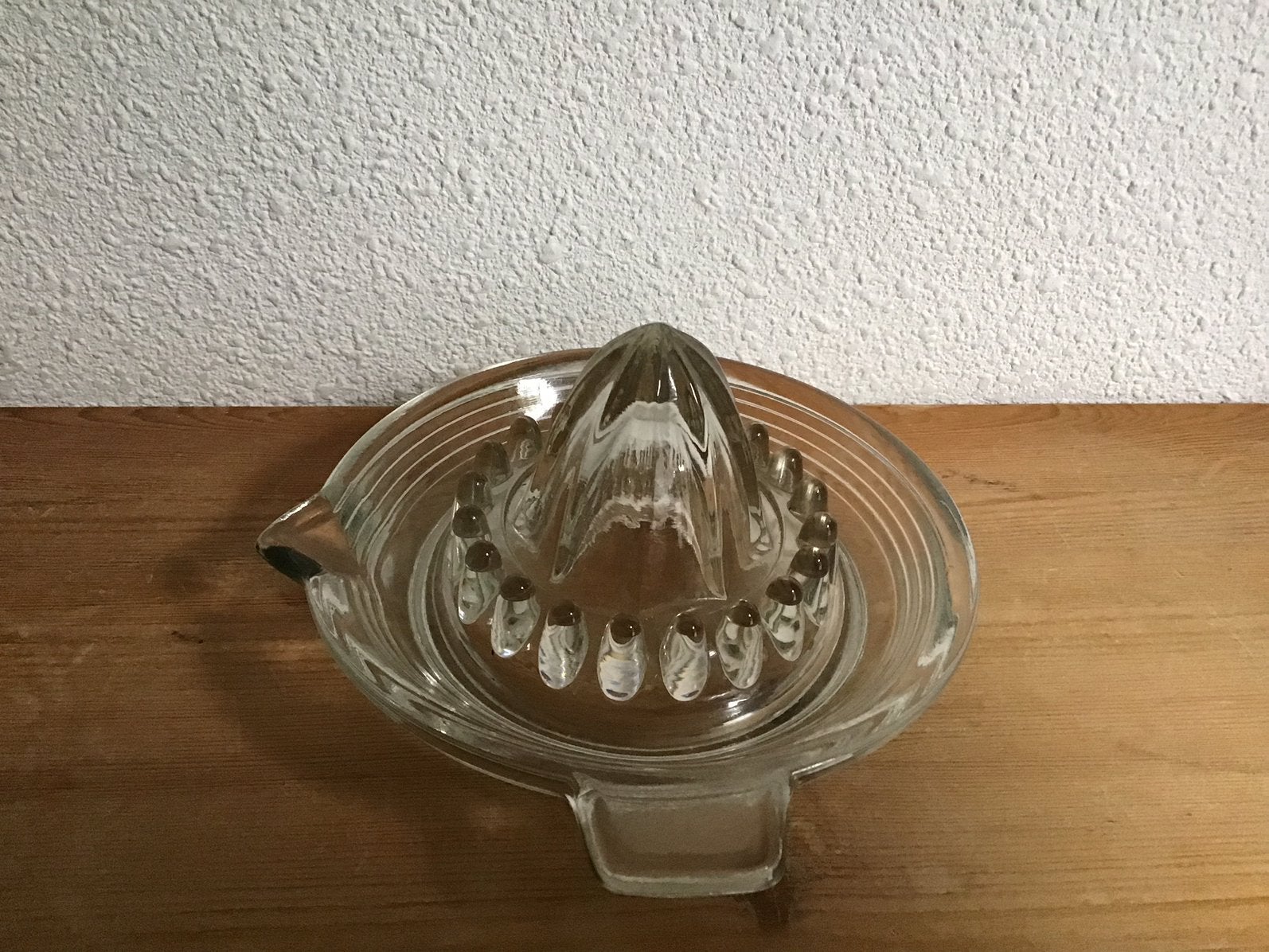 Vintage glazen citruspers., Ophalen of Verzenden, Huis en Inrichting