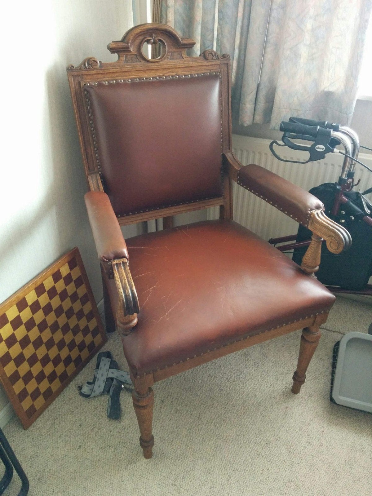 Antieke fauteuil, Walden kolonie, Frederik van Eeden, Antiek en Kunst, Ophalen