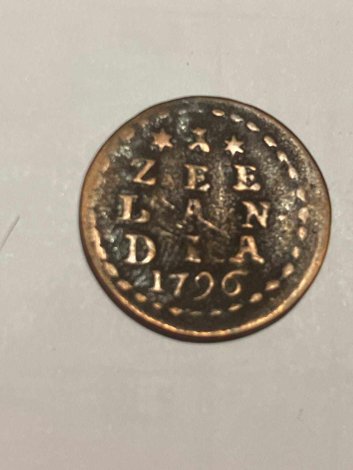 Duit Zeeland 1796, Ophalen of Verzenden, Vóór koninkrijk, Overige waardes, Losse munt