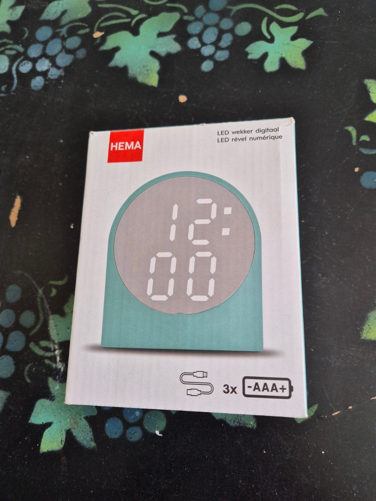 Hema LED Wekker Digitaal - Nieuw in Doos, Ophalen, Nieuw, Digitaal