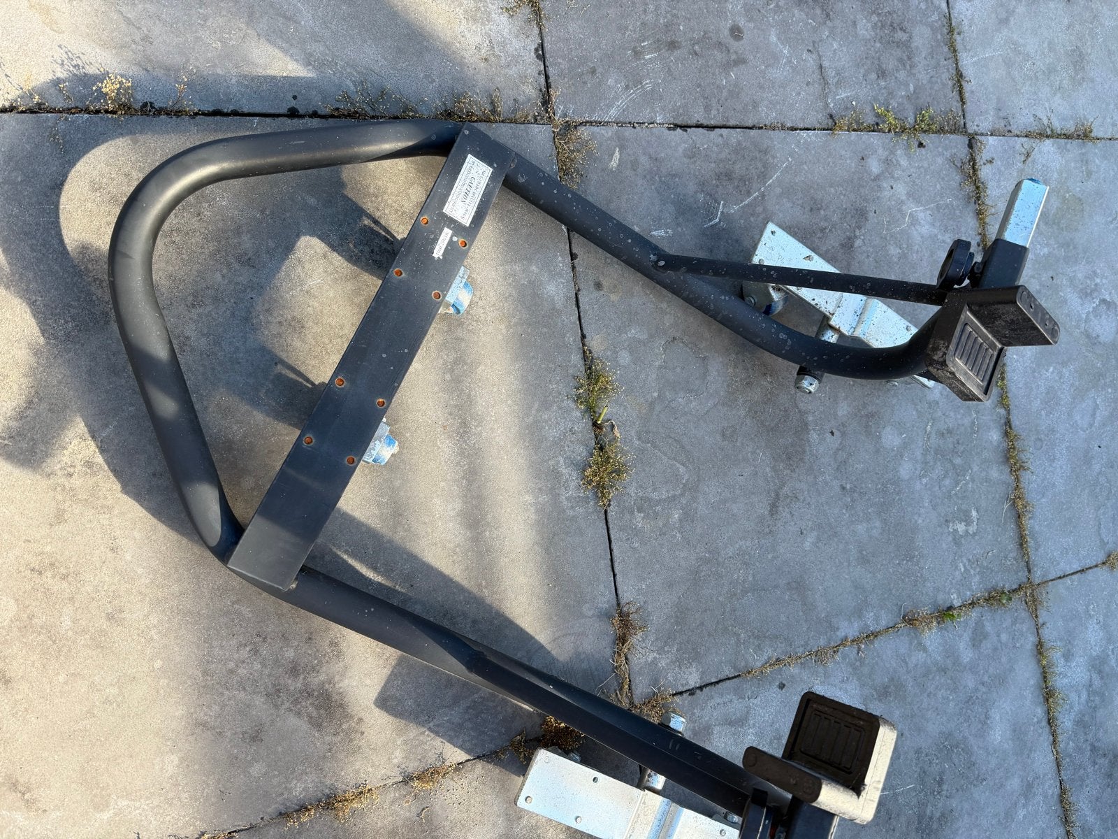 Motormover standaard, Ophalen, Gebruikt
