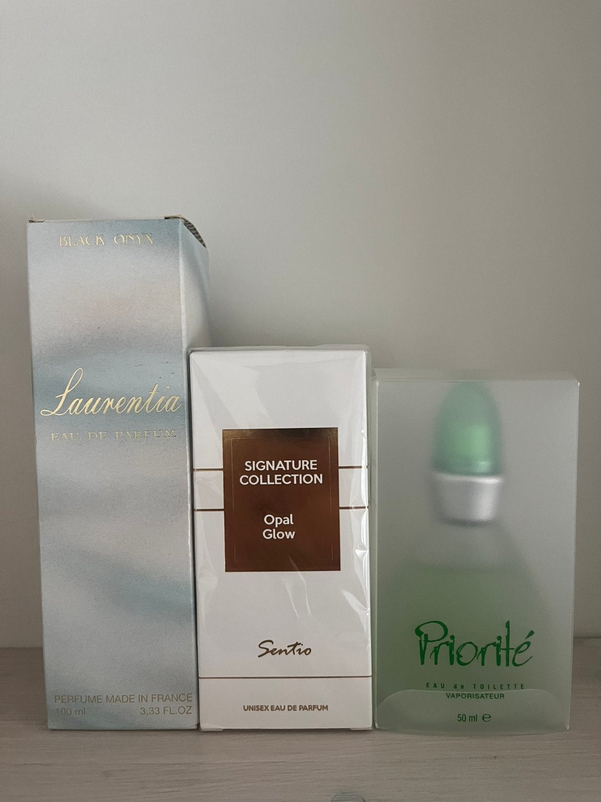 Parfums (Dana, Sentio, Laurentia), Ophalen of Verzenden, Zo goed als nieuw