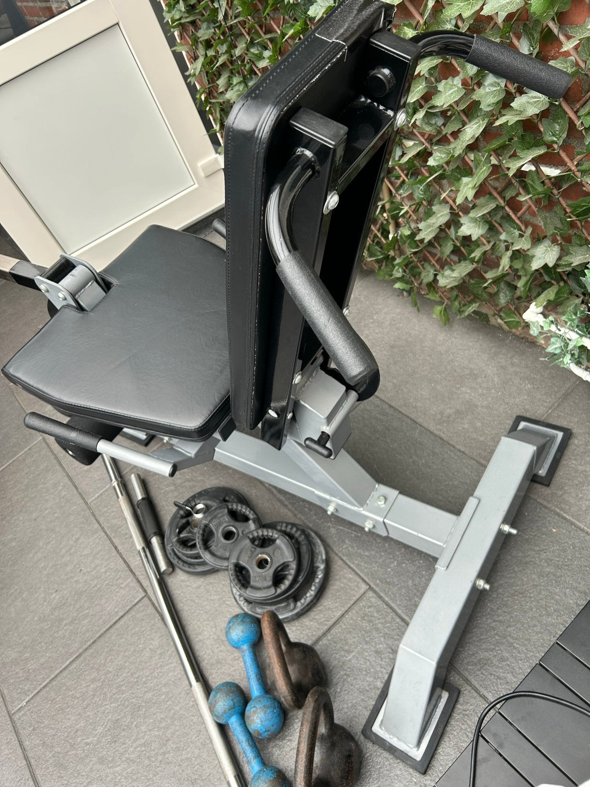 Barbarian Line Leg Extension / Leg Curl Combo, Ophalen, Gebruikt, Armen, Krachtstation