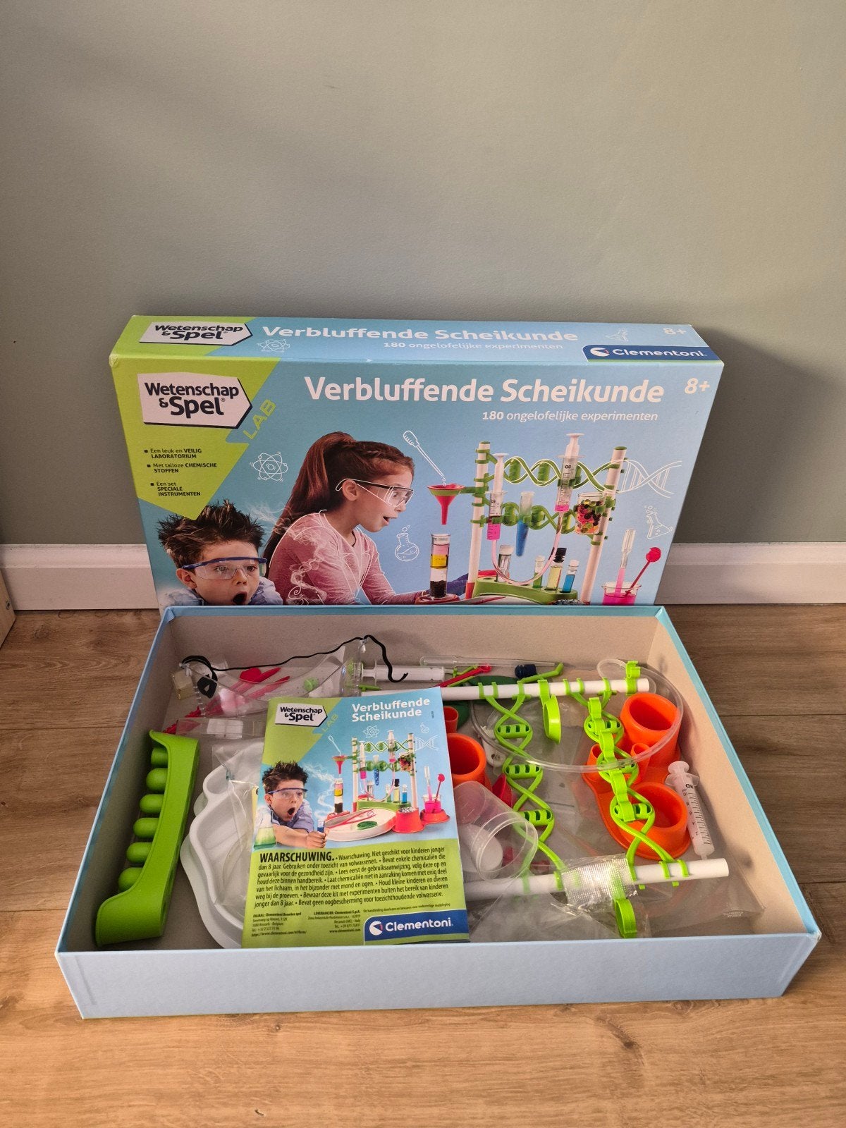 Clementoni Wetenschap & Spel: Verbluffende Scheikunde, Ophalen of Verzenden, Nieuw, Ontdekken