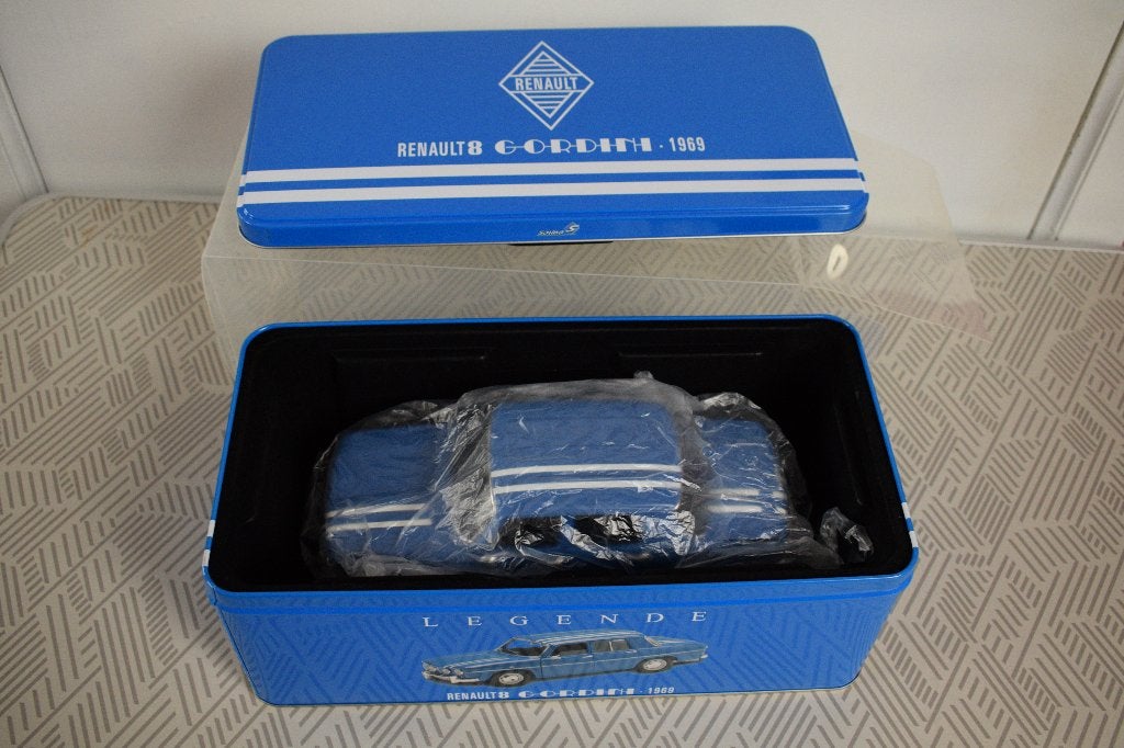 miniatuur auto 1:18 nieuw solido renault 8 gordini 1969, Ophalen of Verzenden, Nieuw, Solido