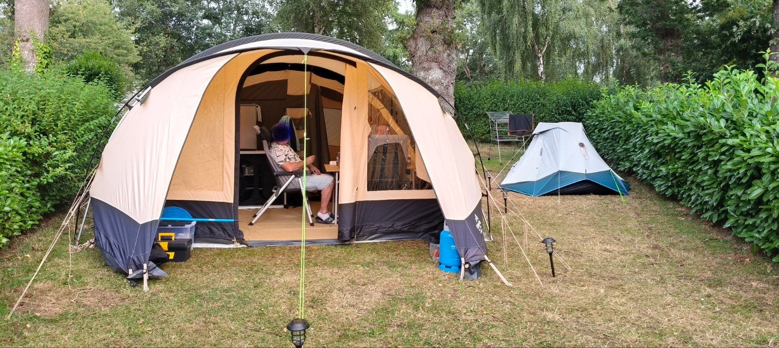 Obelink Manitoba 6 tunneltent, Ophalen, Gebruikt, Tot en met 6