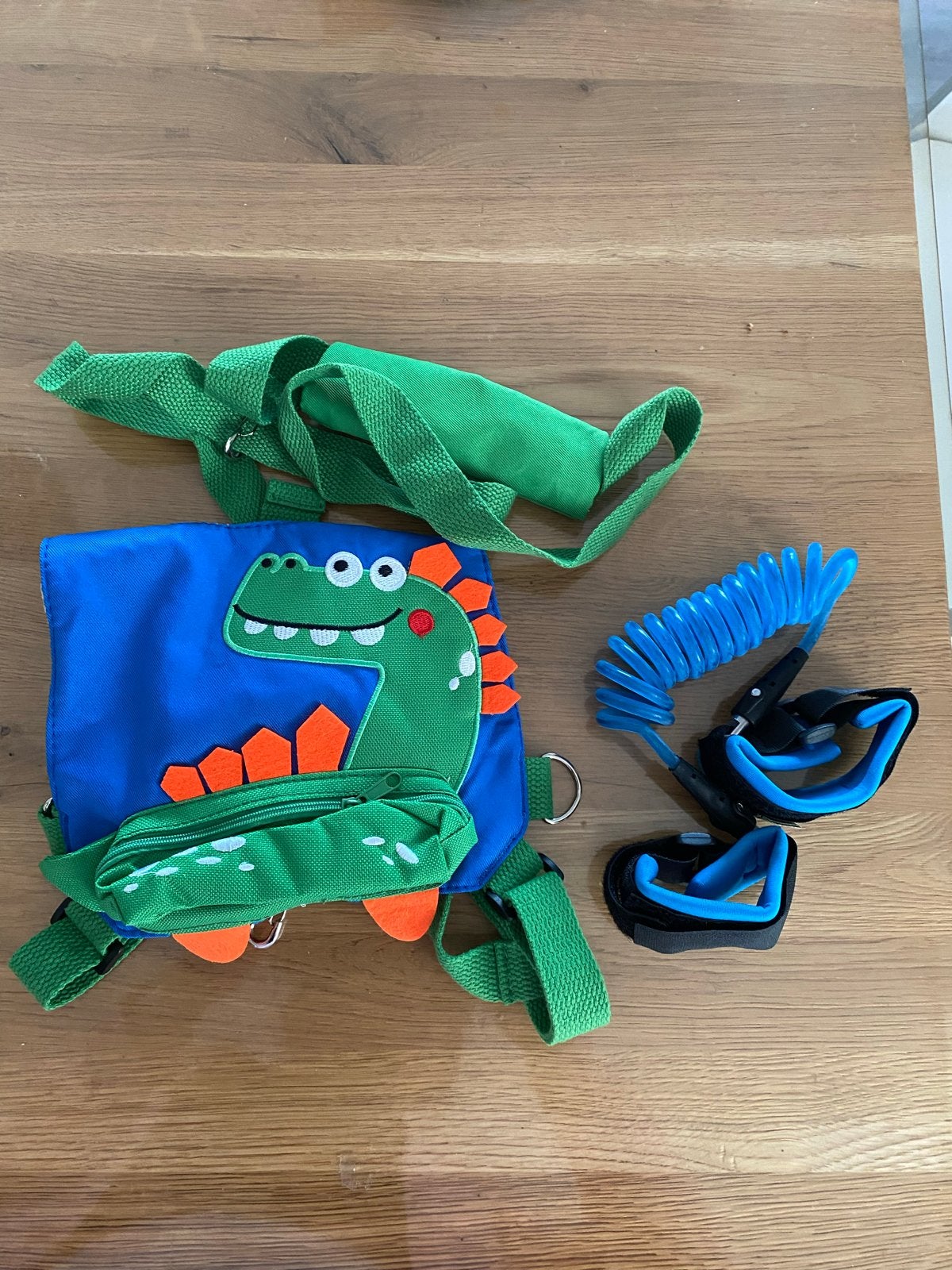 Dinosaurus Tuigje met Anti-Verdwaal Polsband voor kinderen, Kinderen en Baby's, Ophalen of Verzenden, Zo goed als nieuw