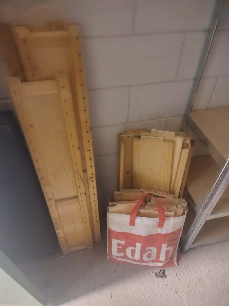 Lundia kast, Ophalen, Gebruikt