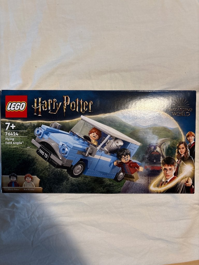 LEGO Harry Potter Flying Ford Anglia, 76424, Ophalen of Verzenden, Zo goed als nieuw, Groter dan 1:32