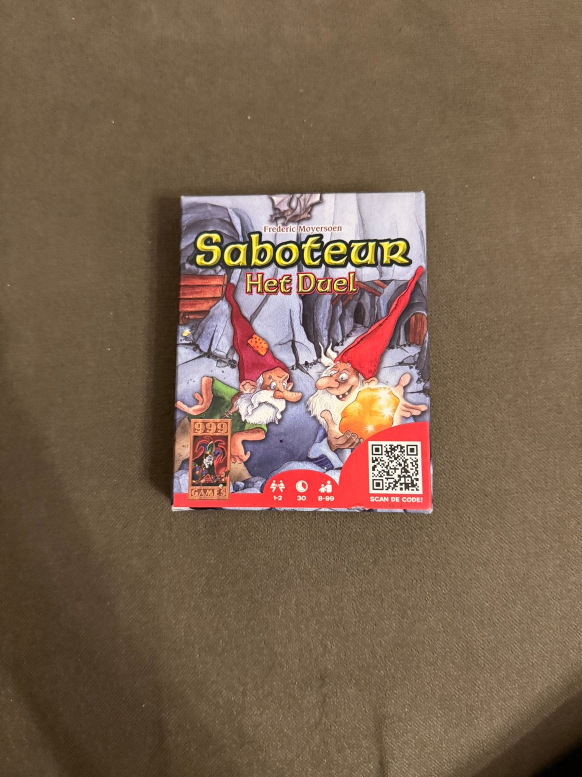Saboteur het duel 999 games, Een of twee spelers, Ophalen of Verzenden, Zo goed als nieuw