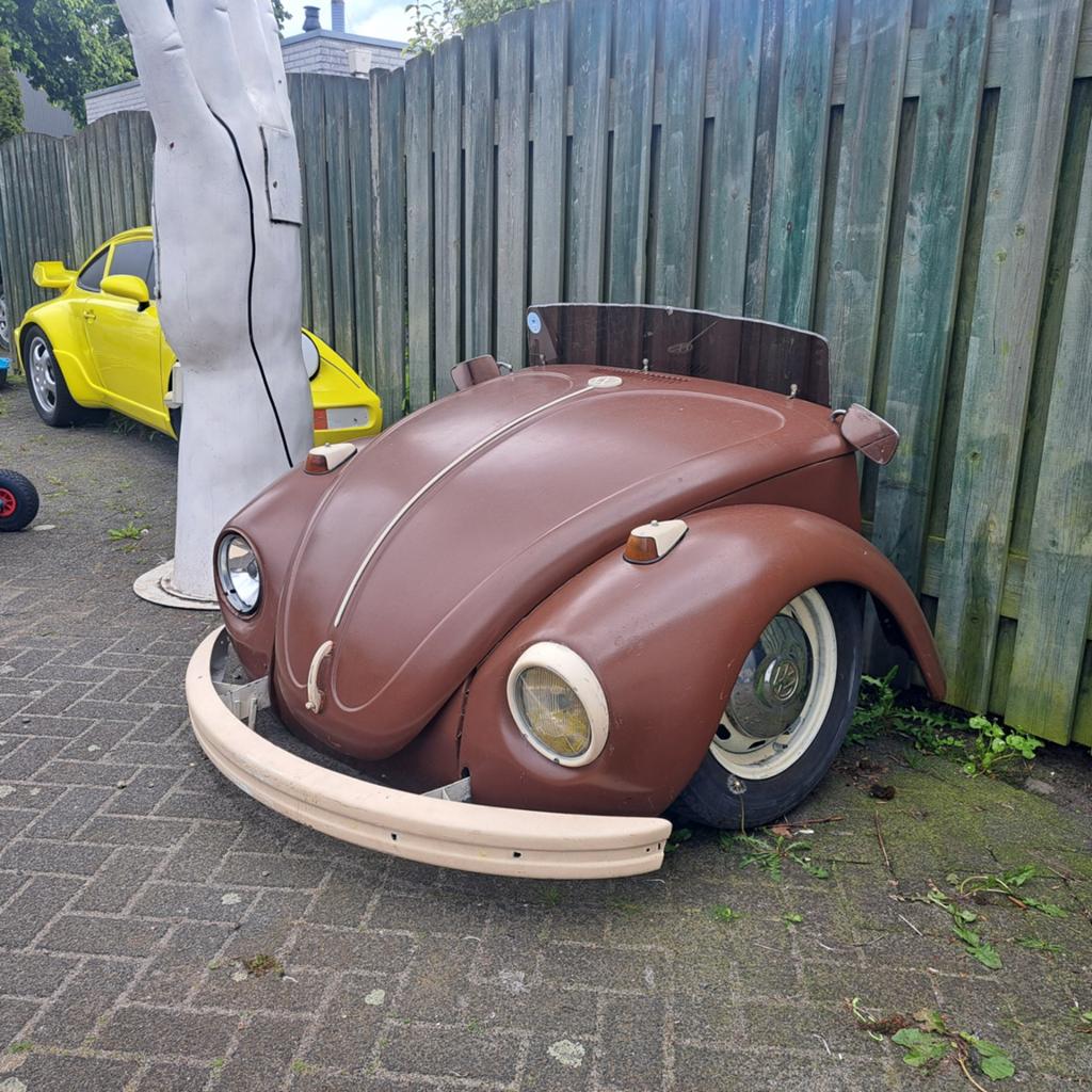 Vw Kever Front Wanddecoratie, Ophalen, Gebruikt