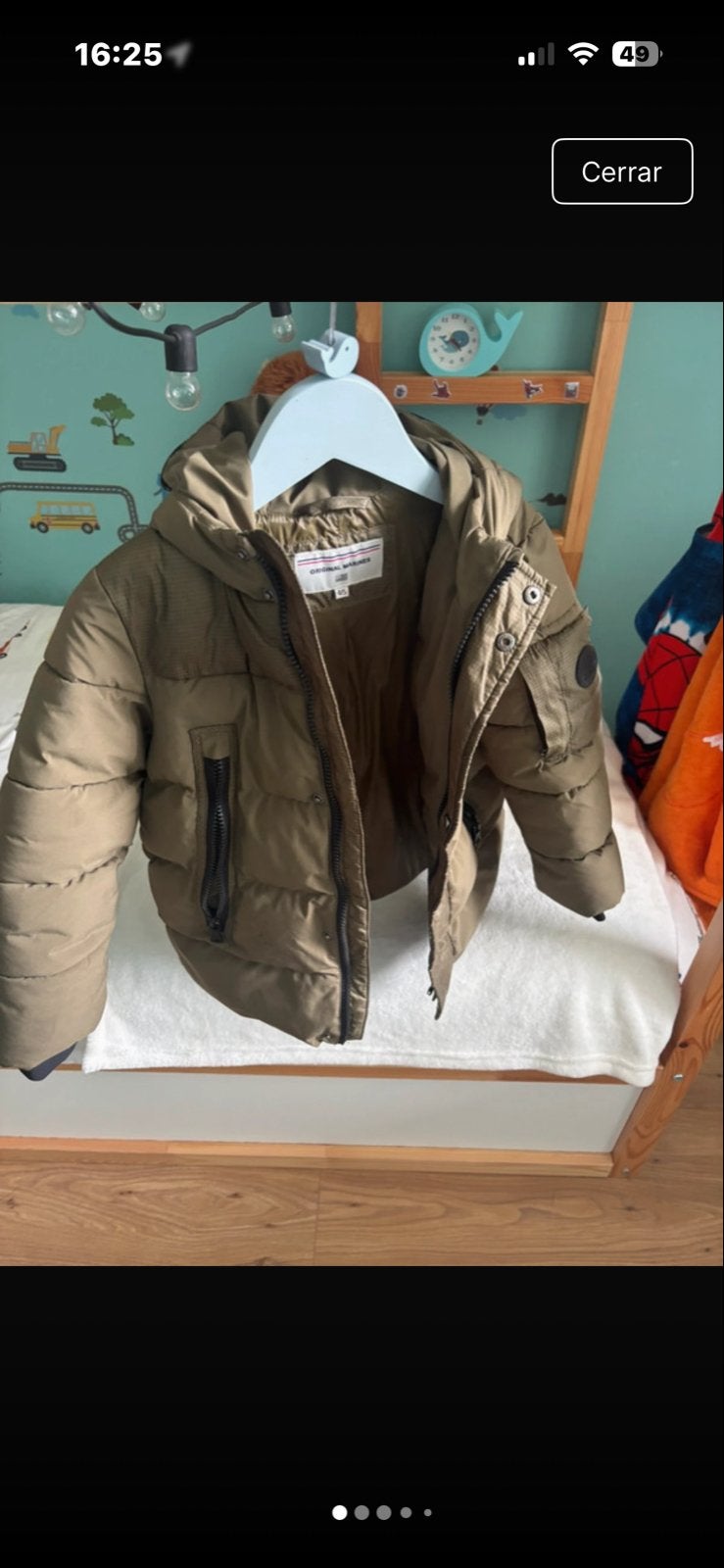 Original Marines jas maat 4/5 jaar, Ophalen of Verzenden, Gebruikt, Jongen of Meisje