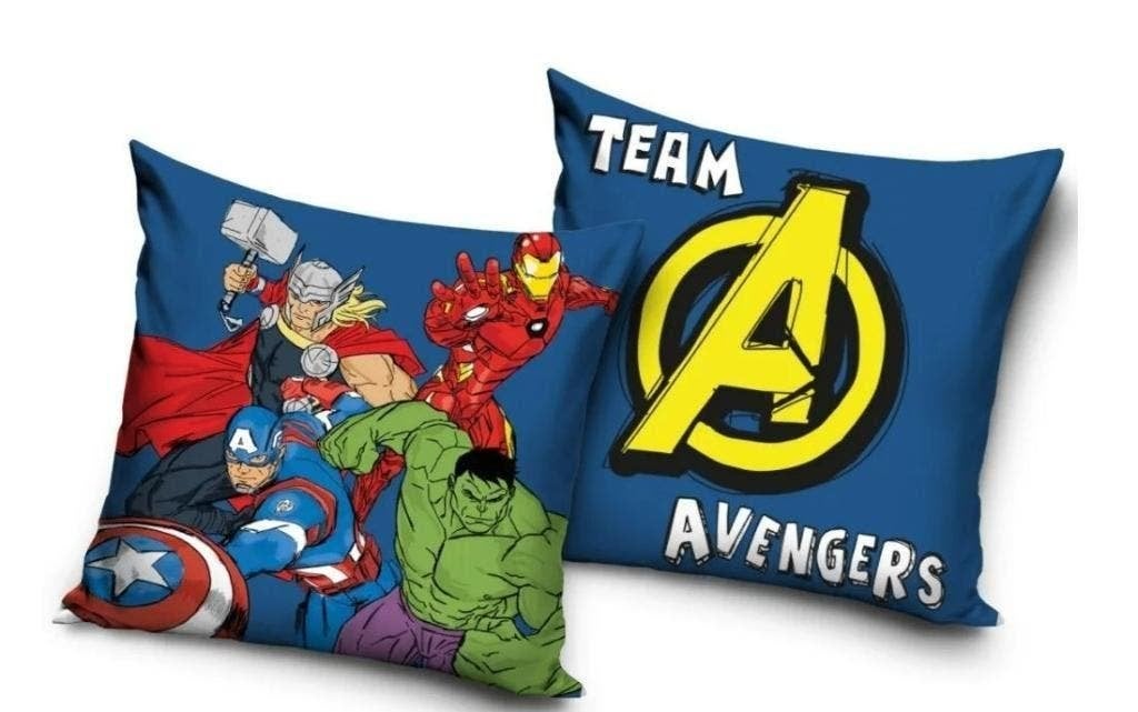 Avengers Kussen Dubbelzijdig - Marvel Sierkussen, Nieuw, Ophalen of Verzenden, Dubbelzijdig, Kussen