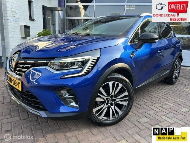 Renault Captur 1.3 TCe 130 Initiale Paris * LEDER * AUTOMAAT, Auto's, Renault, Bedrijf, Te koop, Captur, 360° camera, ABS, Achteruitrijcamera